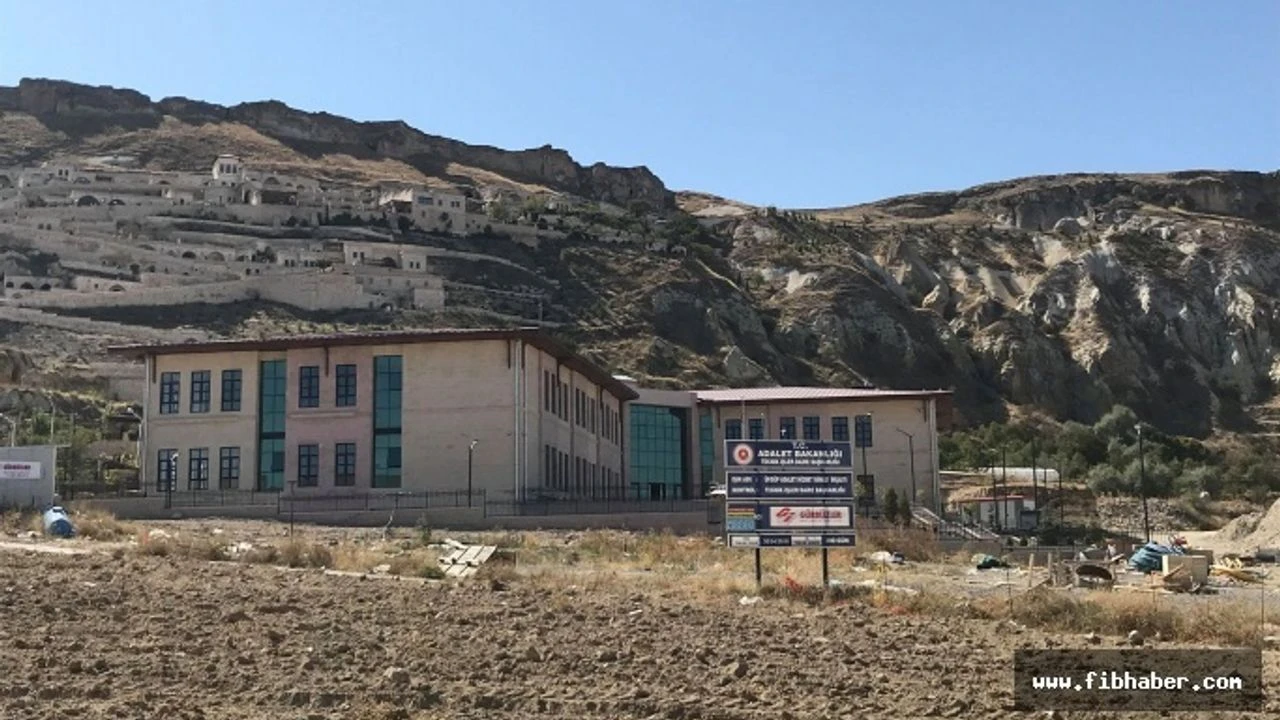 Urgup Un Yeni Adliye Binasi Hizla Tamamlaniyor H108519 B0Ae5