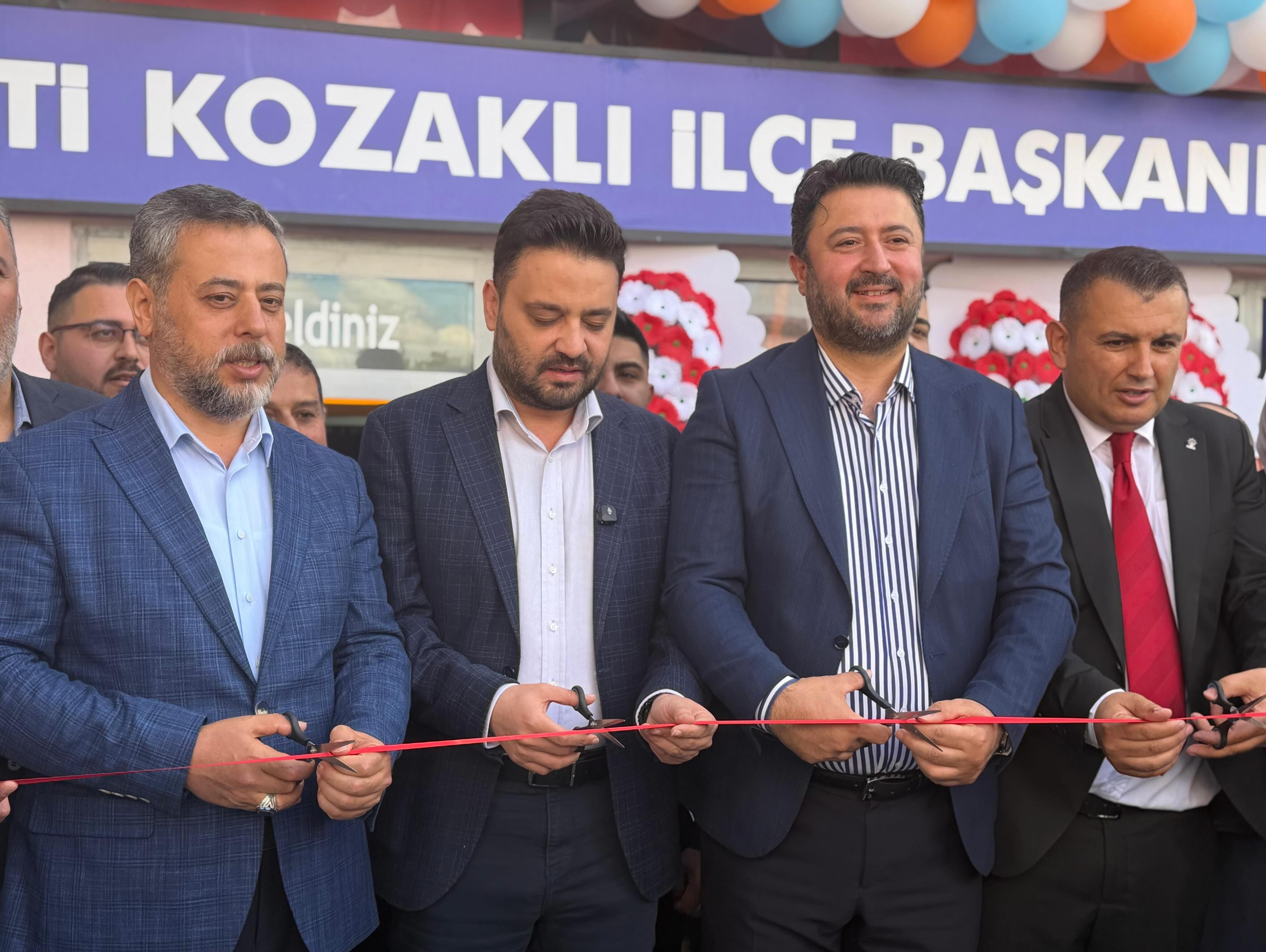 AK Parti Kozaklı İlçe Başkanlığı Yeni Hizmet Binası Açıldı