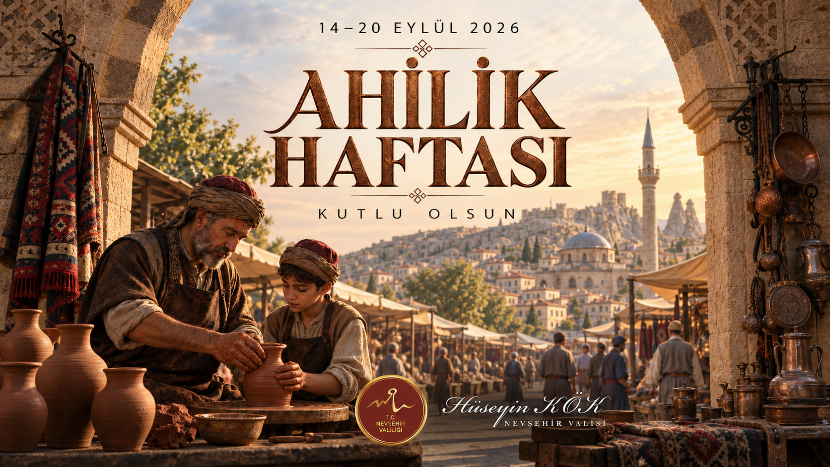 Vali Kök’ten Ahilik Haftası Mesajı: “Ahilik, Güven ve Dayanışmanın Eşsiz Değeridir”