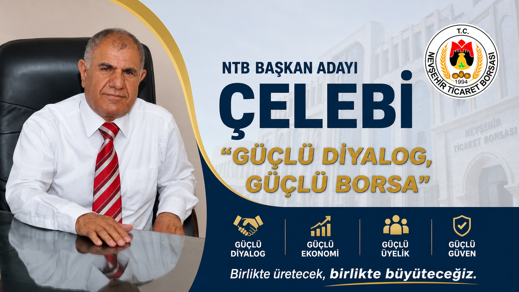 NTB Başkan Adayı Çelebi: “Sorunları Dinlemeye Değil, Çözmeye Geliyoruz”