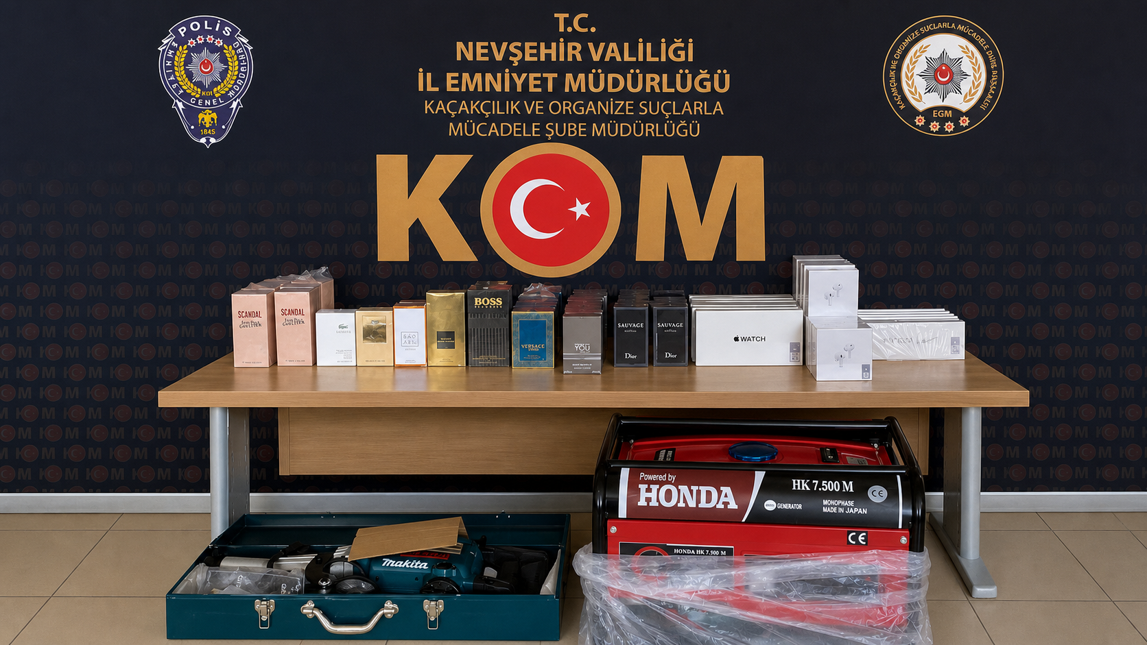 Nevşehir’de Rüşvet, Tefecilik ve Dolandırıcılık Operasyonları