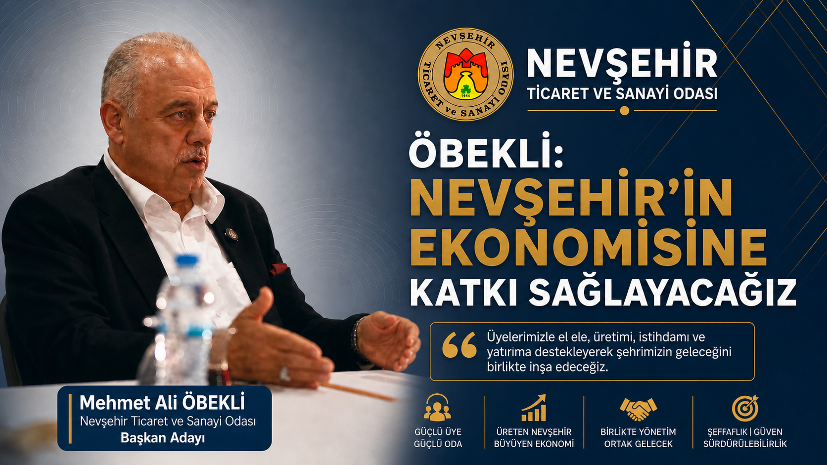 NTSO Başkan Adayı Öbekli: “Sahadan Aldığımız Bilgiyle Hizmet Edeceğiz”