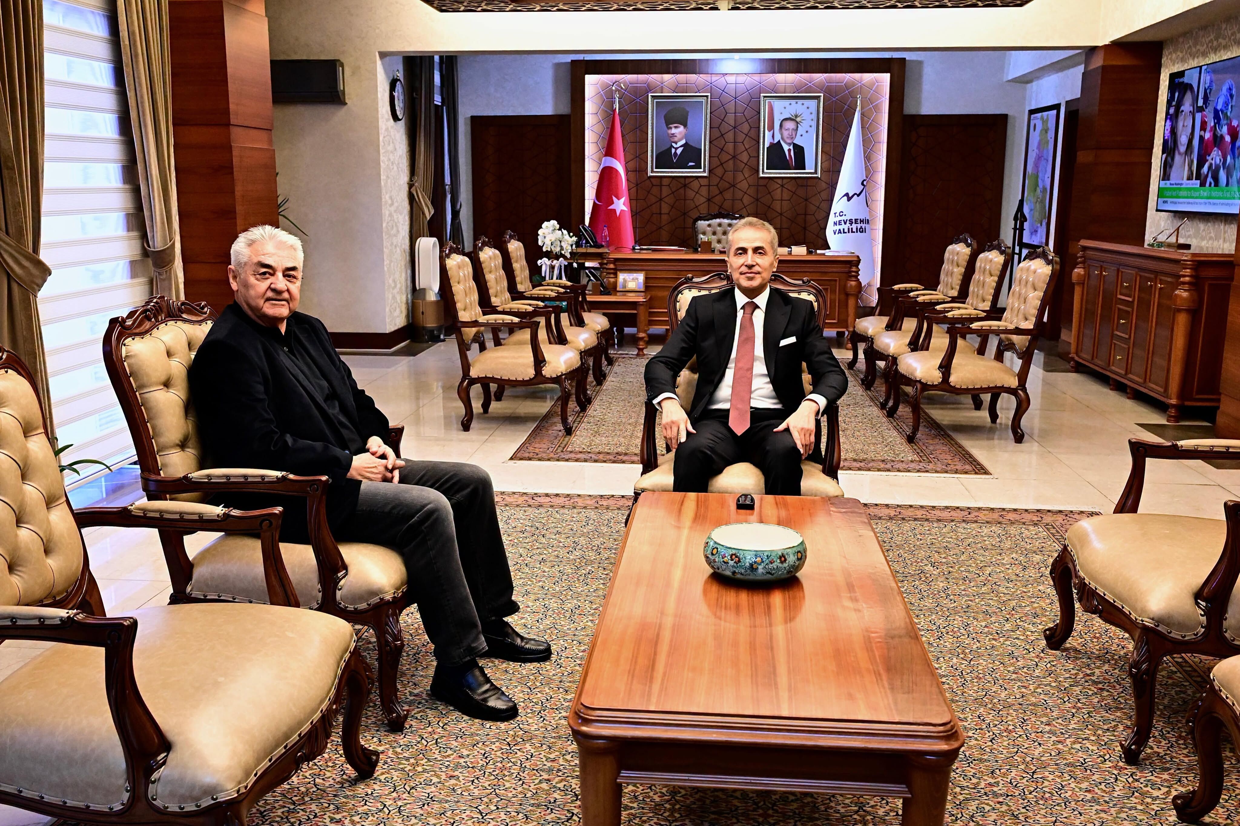 Nevşehir Valisi Kök, Doğa Tohumculuk Başkanı Karahan’ı Ağırladı