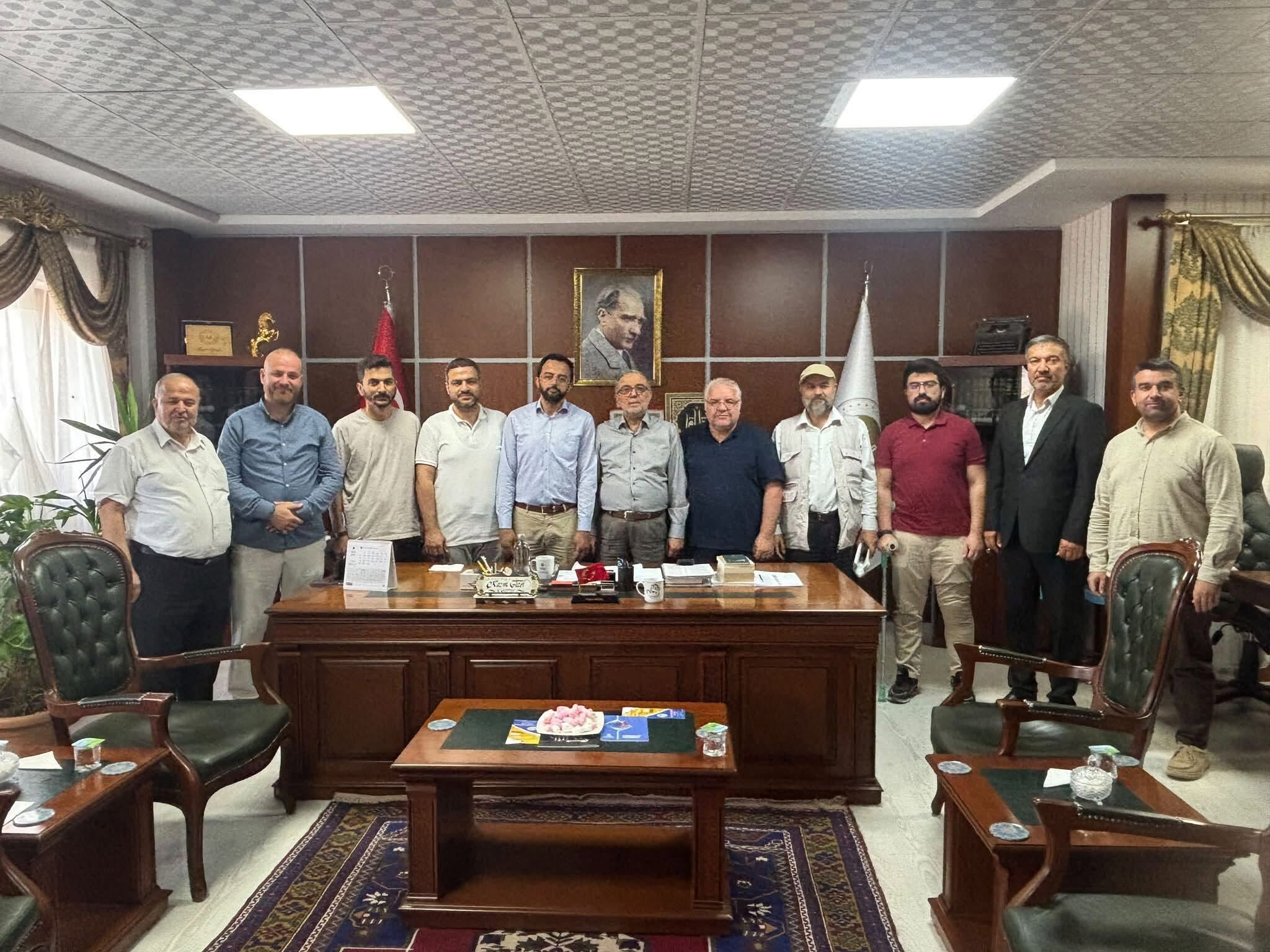 Nevşehir Eğitime Destek Platformu’ndan Kazım Güzel’e Ziyaret