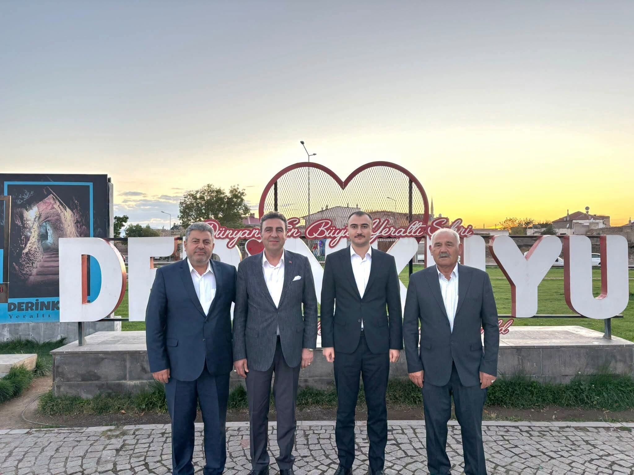 Esnaf Başkanlarından Kaymakam Yeğin’e Hayırlı Olsun Ziyareti