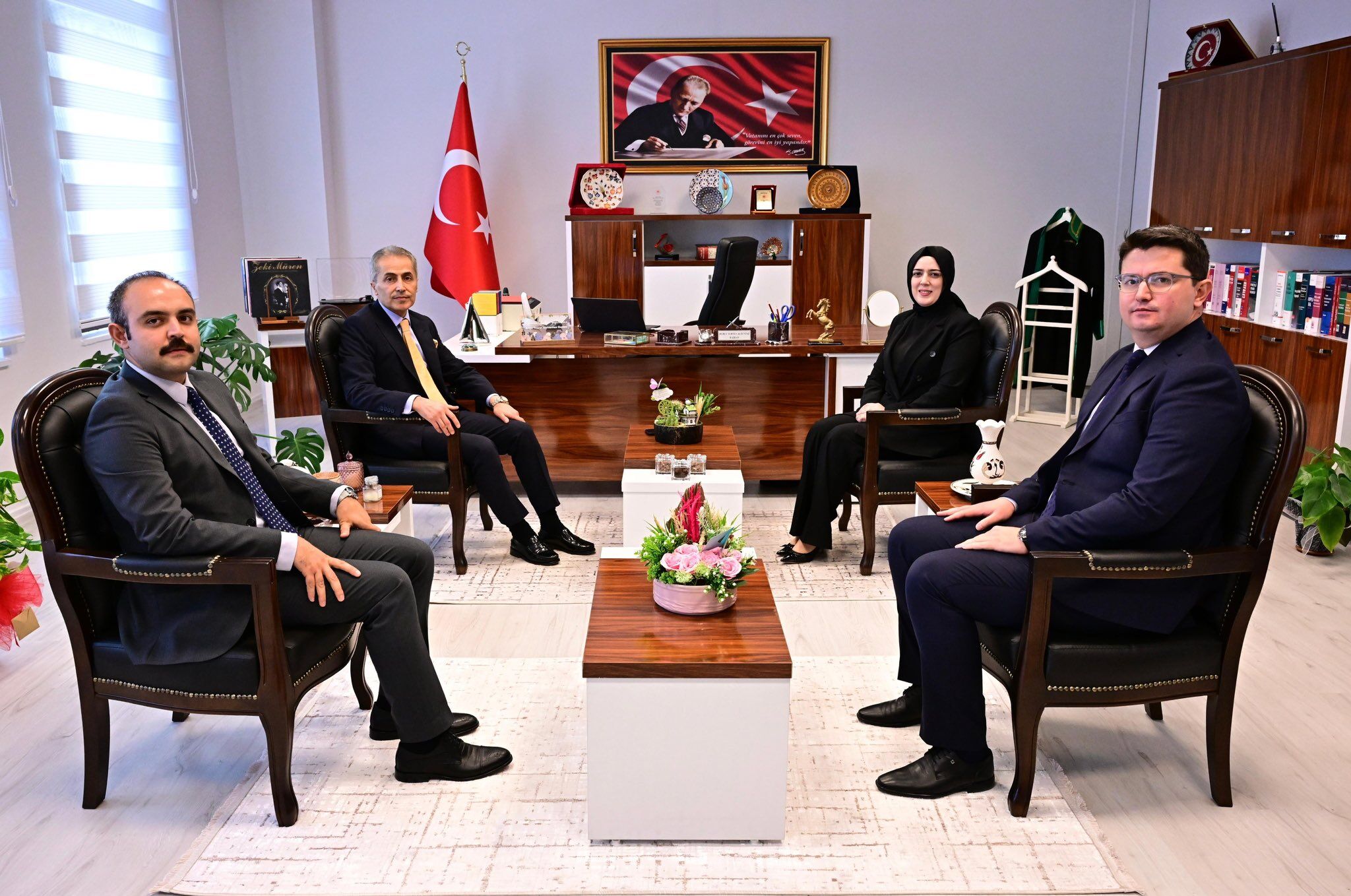 Vali Kök’ten Asliye Ticaret Mahkemesi Başkanı Altuntaş’a Ziyaret