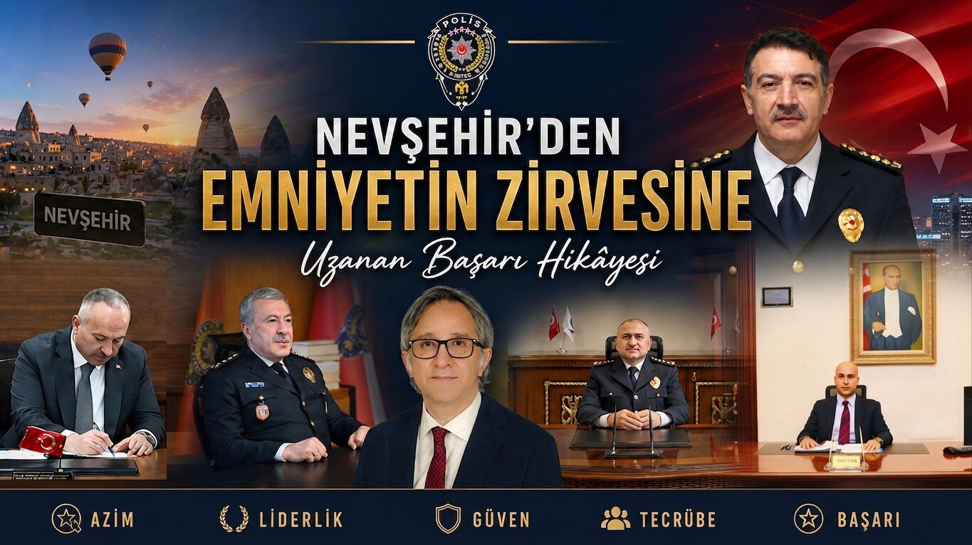 Emniyet Genel Müdürlüğü’nde Nevşehir Rüzgârı