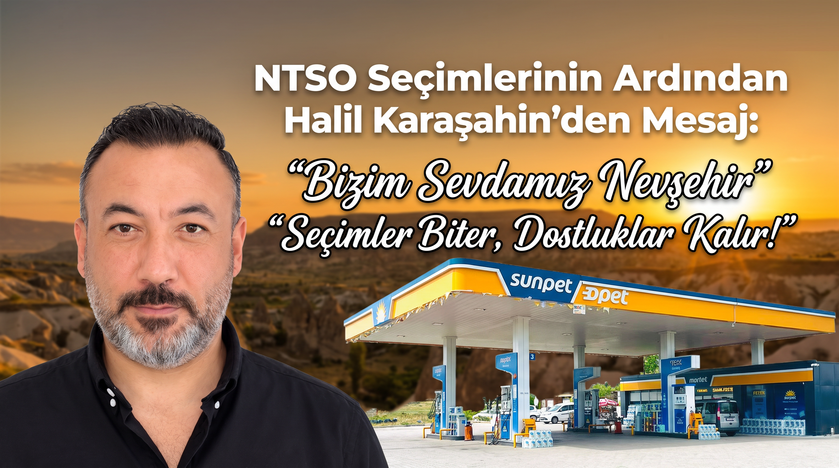 NTSO Seçimlerinin Ardından Karaşahin’den Mesaj: “Bizim Sevdamız Nevşehir”