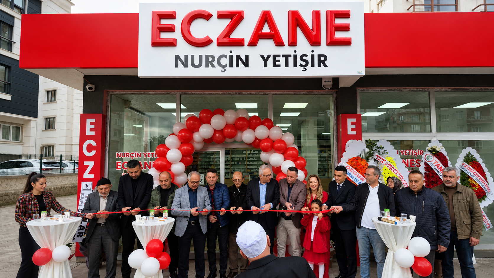 Nurçin Yetişir Eczanesi Nevşehir’de Dualarla Kapılarını Açtı