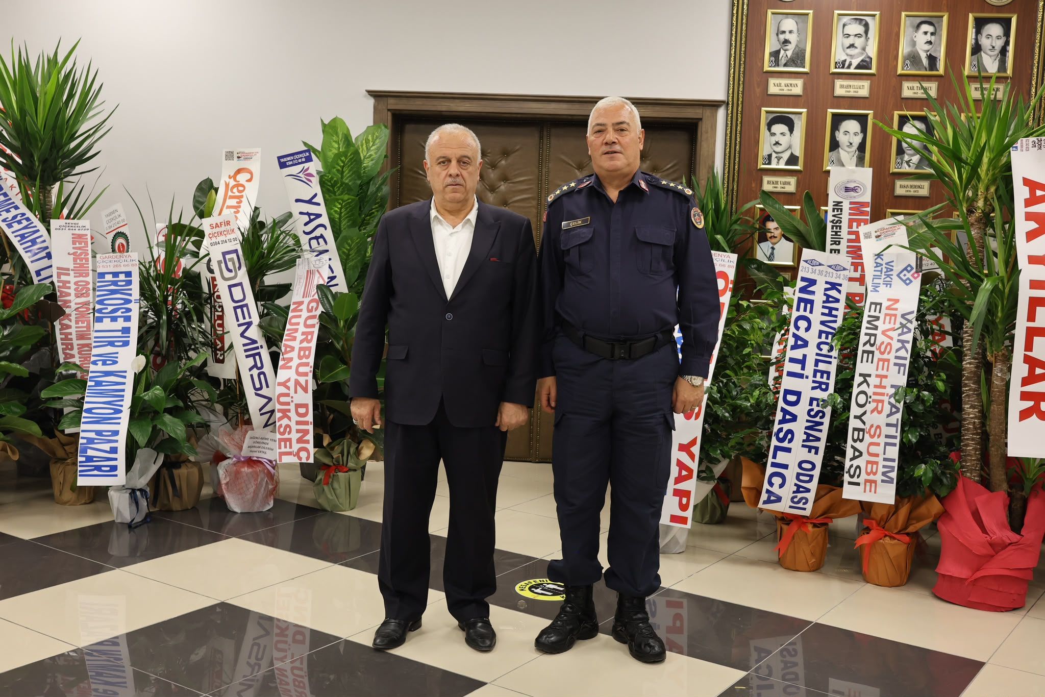 İl Jandarma Komutanı Çelik’ten NTSO’ya Hayırlı Olsun Ziyareti