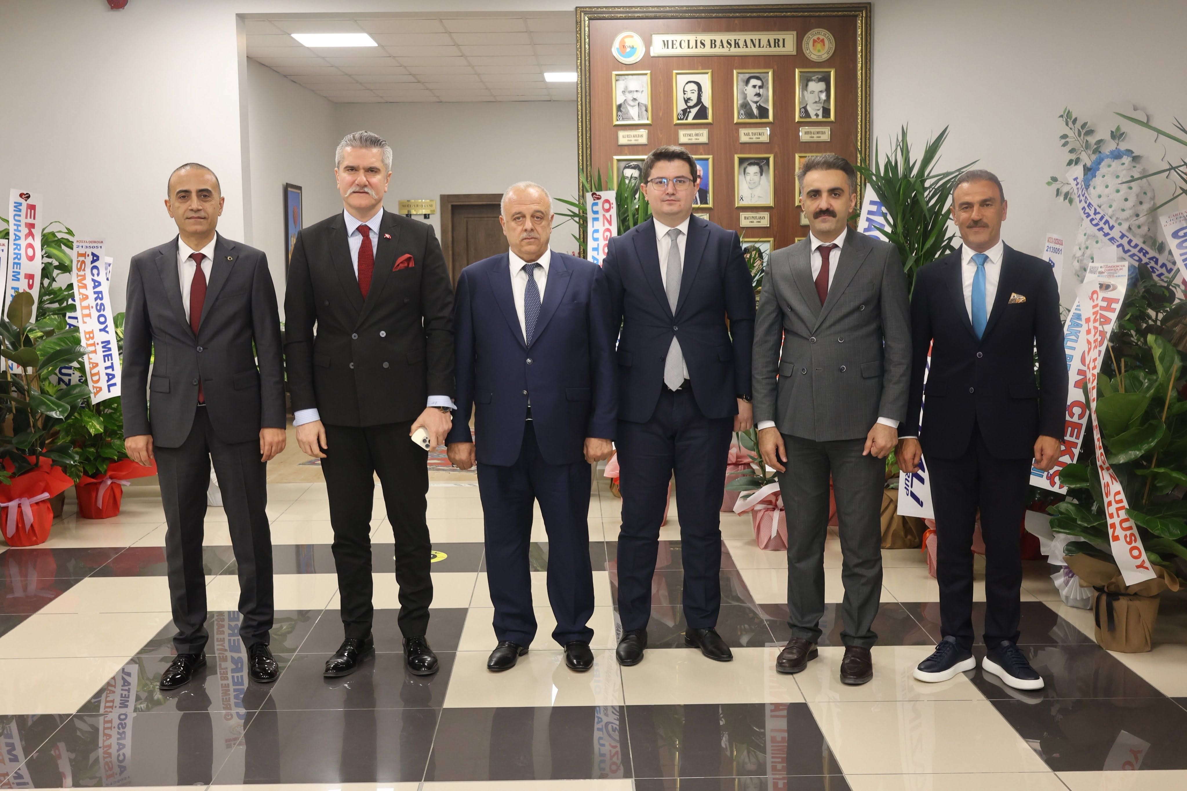 Nevşehir Protokolünden NTSO’ya Tebrik Ziyareti