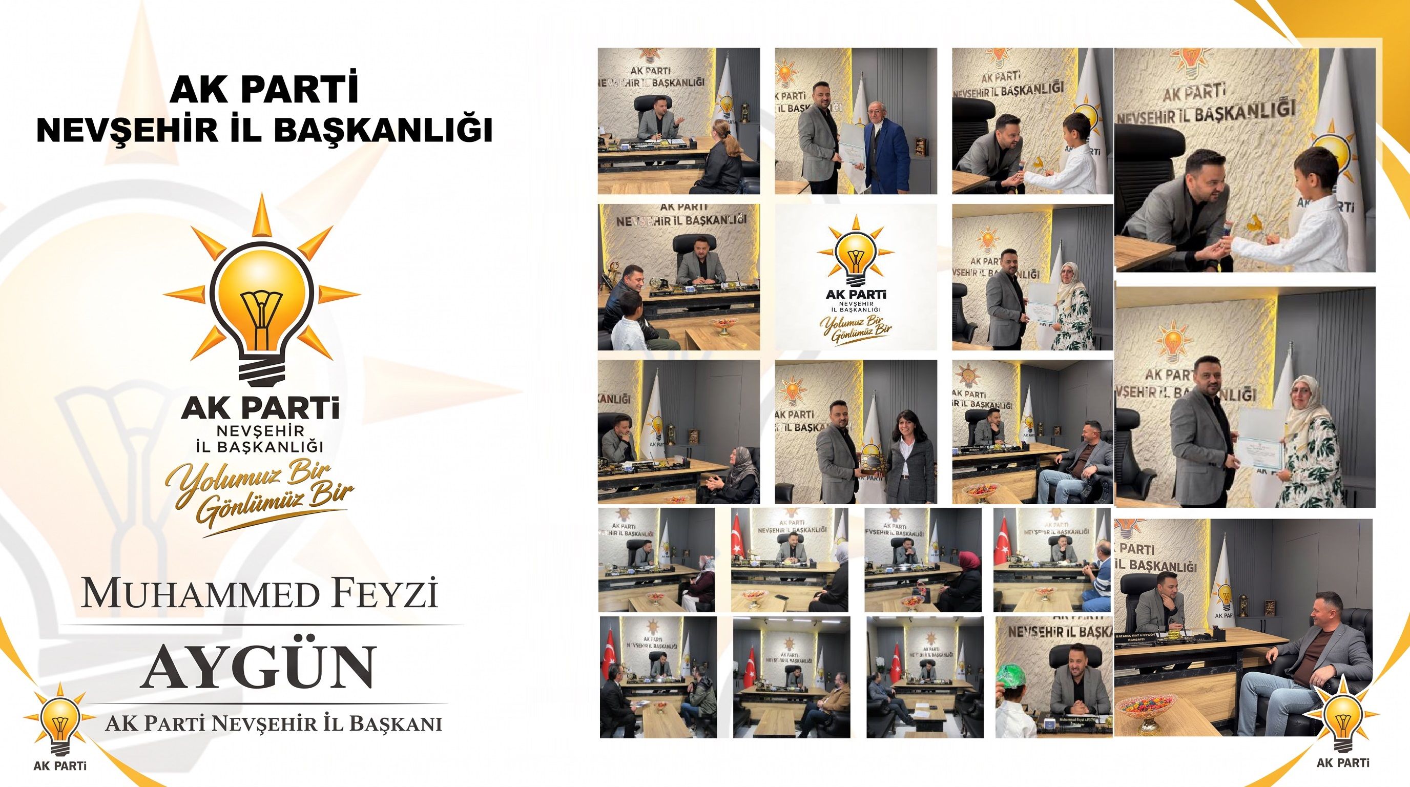 AK Parti Nevşehir İl Başkanı Aygün, Avanos Teşkilatının Emektarlarını Ağırladı