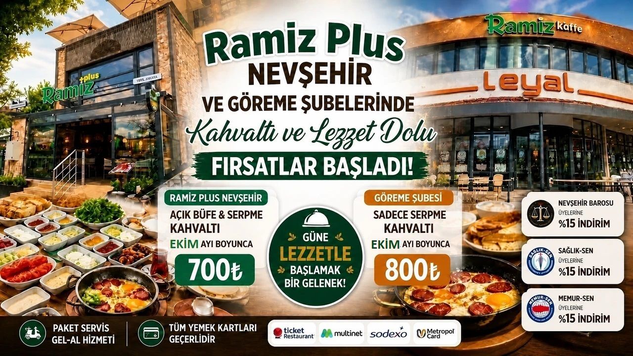 Köfteci Ramiz’de Ekim Ayı Kahvaltı Fırsatını Kaçırmayın!